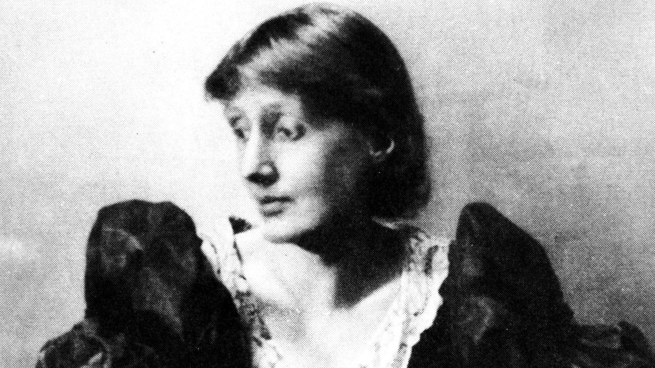 Eine Porträtaufnahme der britischen Schriftstellerin Virginia Woolf (1882-1941)