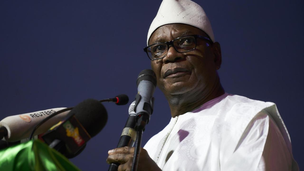 Im westafrikanischen Mali hat Amtsinhaber Ibrahim Boubacar Keita die Präsidentenwahl gewonnen.