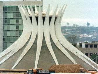 Die Kathedrale in Brasilia