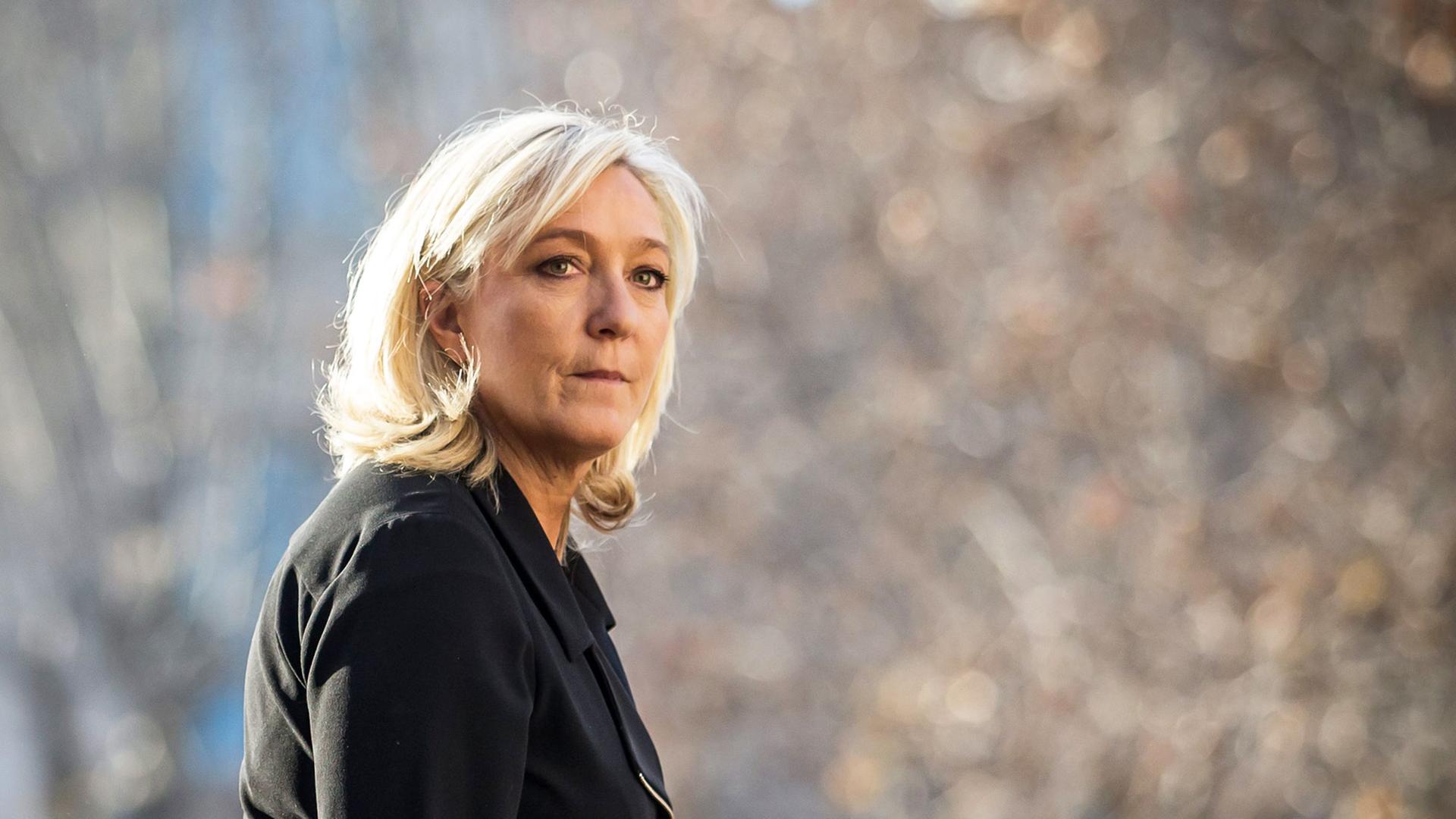 Marine Le Pen, Parteichefin des rechtsextremen Front National