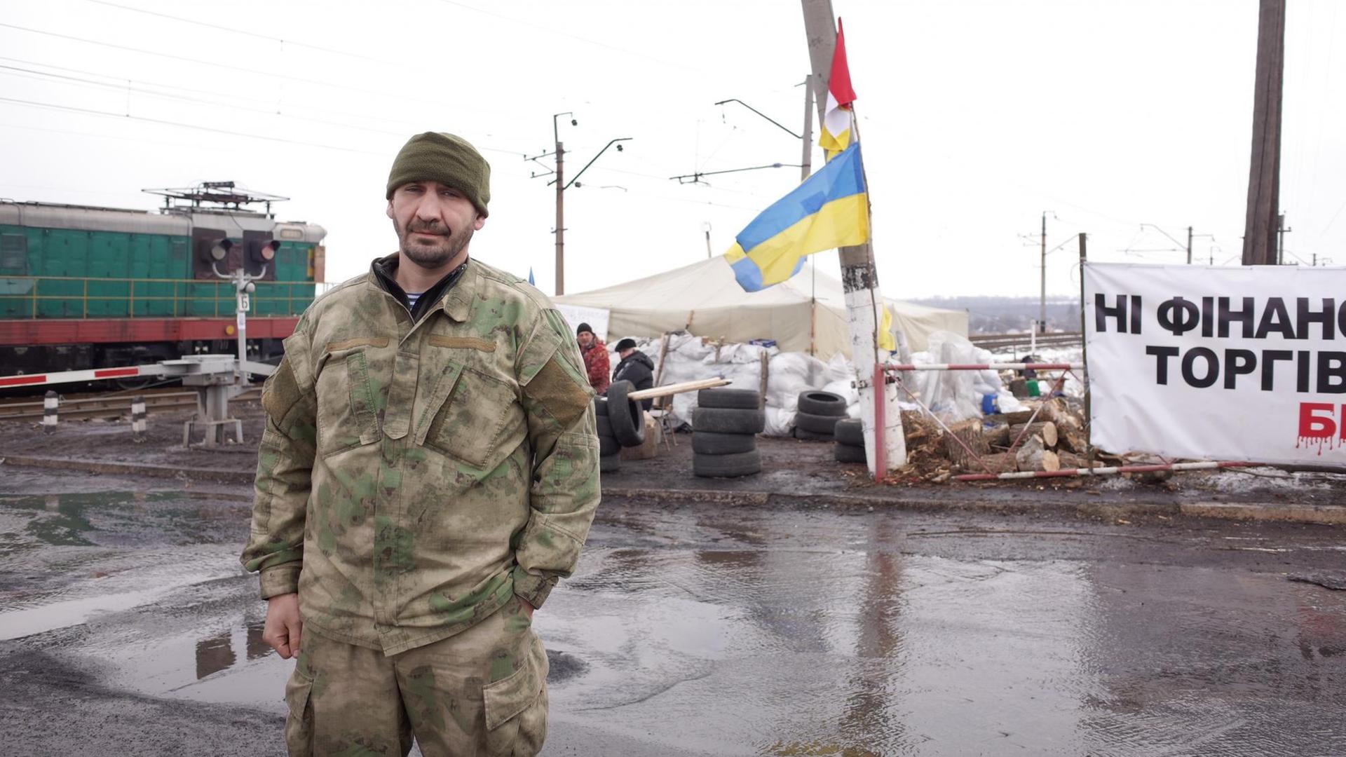 Der ukrainische 34jährige Ex-Soldat Robert.