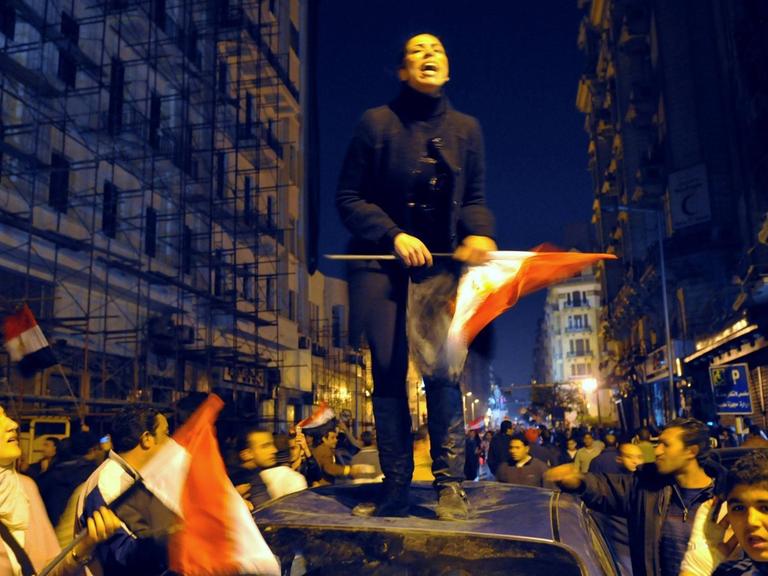 Nach riesigen Protesten auf dem Tahir-Platz in Kairo musste Ägyptens Präsident Mubarak am 11. Februar 2011 zurücktreten.