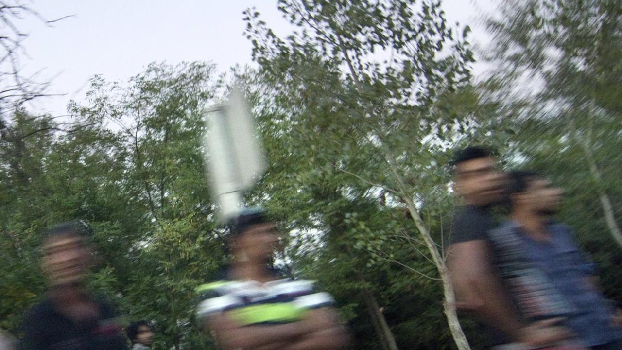 Flüchtlinge an der Balkanroute 2015