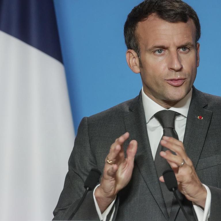 Der französische Präsident Emmanuel Macron