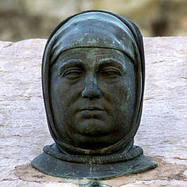 Grab Petrarcas in seinem Geburtsort Arqua bei Padua