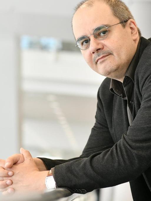 Sherko Fatah auf der Buchmesse in Frankfurt am Main.