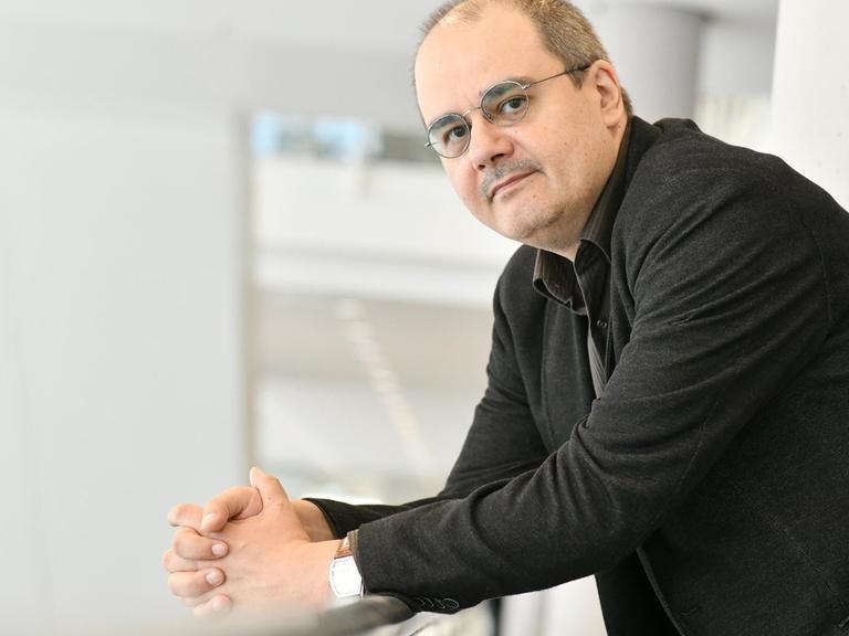Sherko Fatah auf der Buchmesse in Frankfurt am Main.