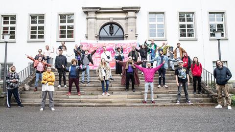 Gruppenfoto der Teilnehmer am Popcamp 2020