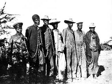 Zeugen des Verbrechens: Herero-Krieger in deutscher Gefangenschaft