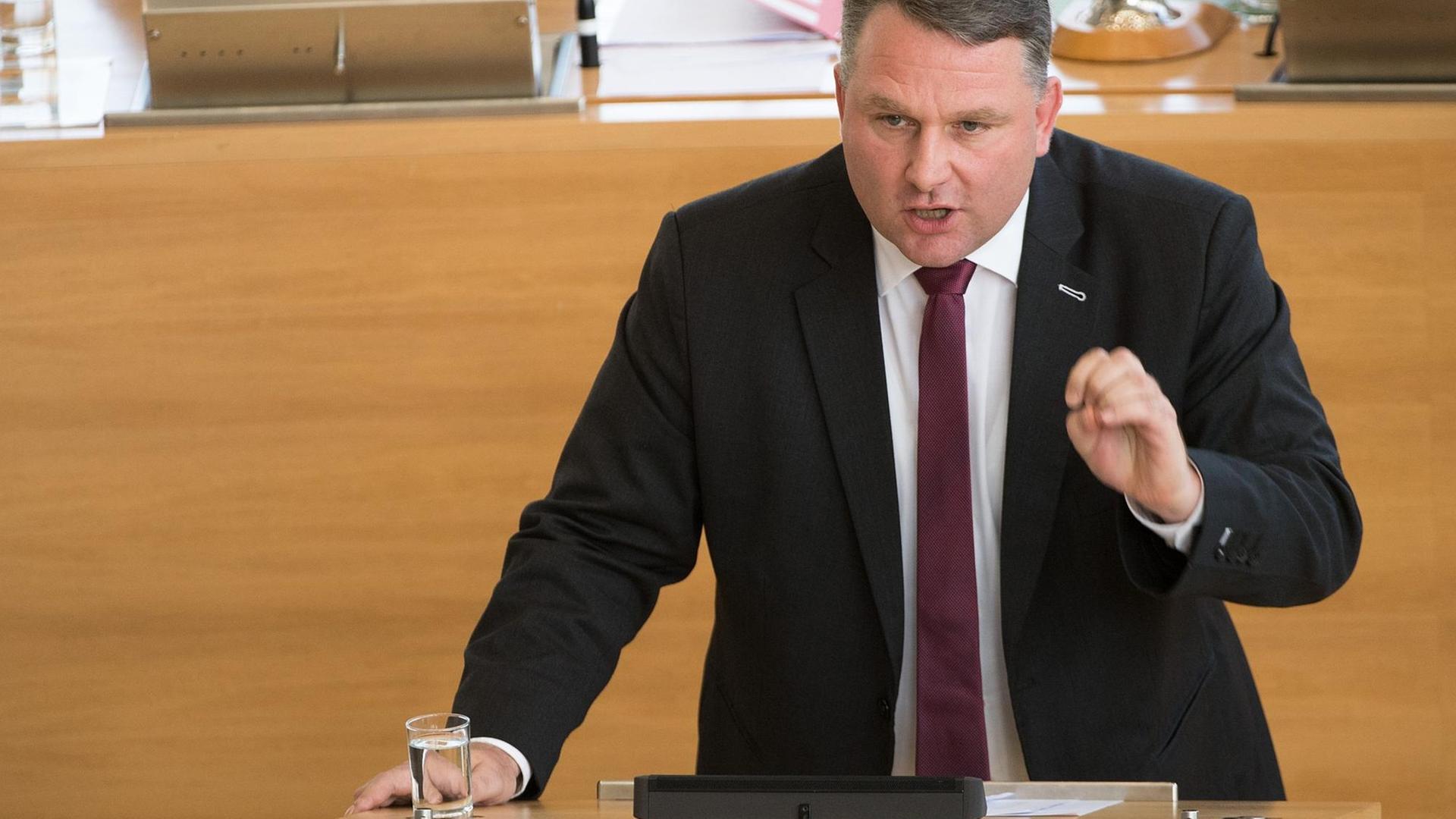 Der sächsische CDU-Fraktionsvorsitzende Christian Hartmann
