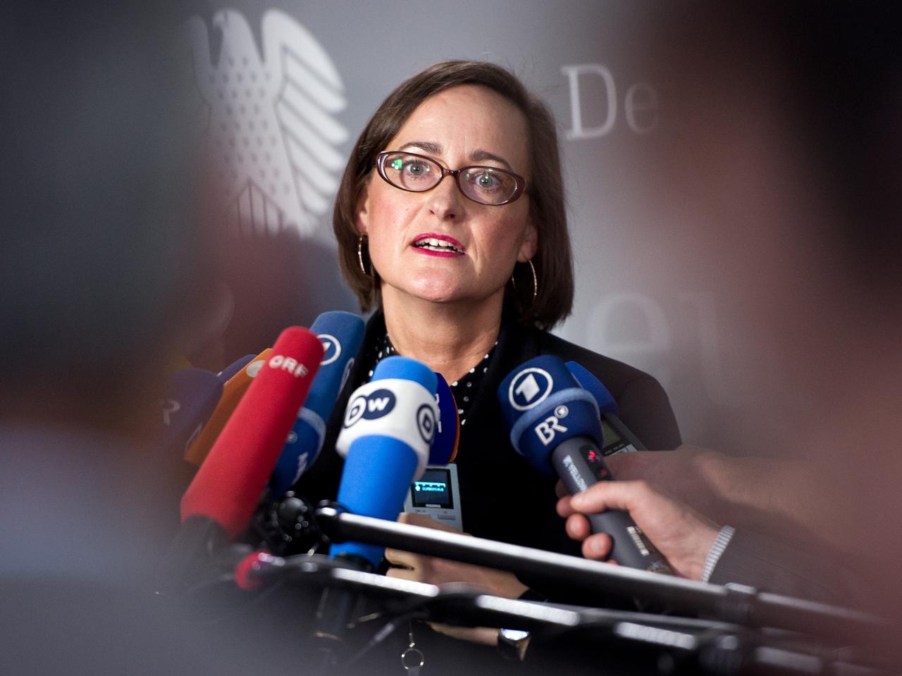 Linken-Obfrau Martina Renner