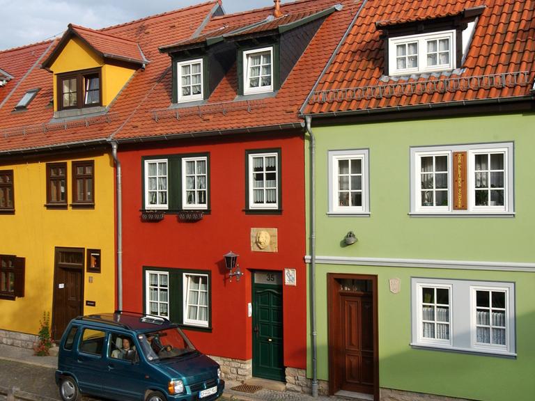 Das Erfurter Andreasviertel bietet heute liebevoll sanierte Häuser.