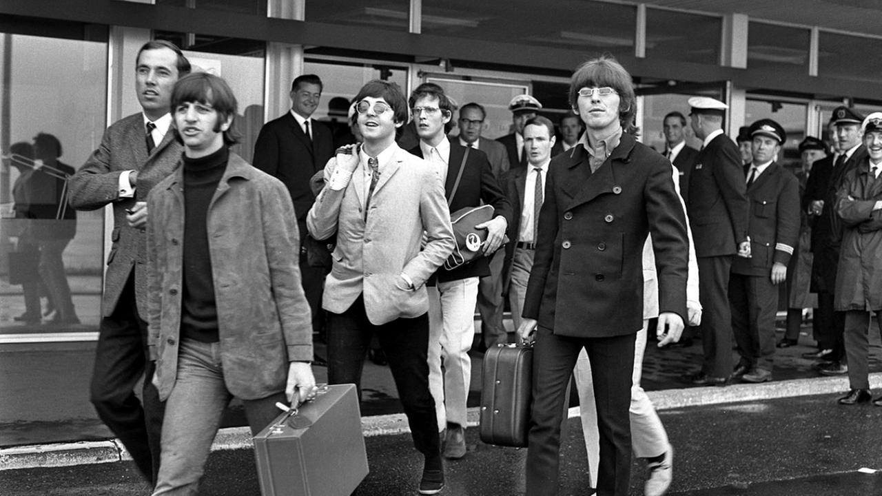 Die Beatles in Hamburg, fotografiert von Günter Zint.