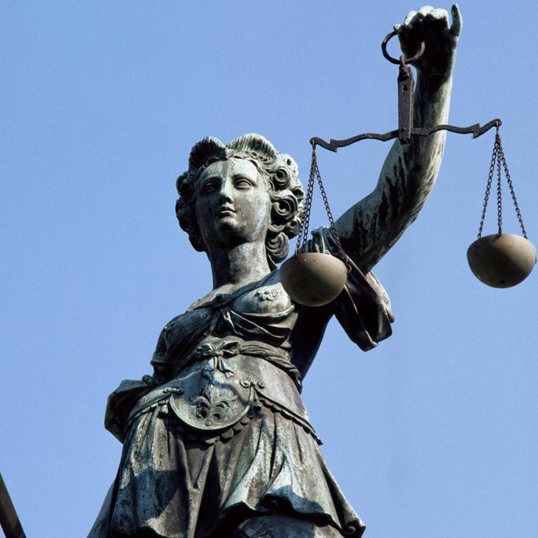 Justizia in Frankfurt am Main , Germany, Europe