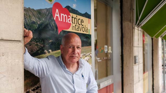 Antonio Fontanella hatte in Amatrice ein Geschäft in prominenter Lage.