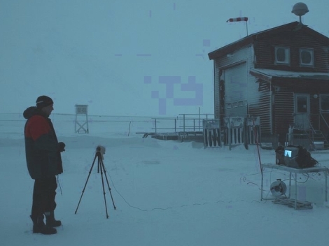 Mit einer Live-Übertragung nach Deutschland startete man auf der Forschungsstation Ny-Alesund ins Polarjahr.