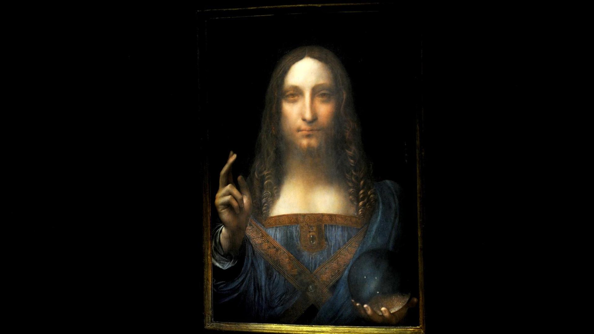 Leonardo da Vincis "Salvator Mundi".
