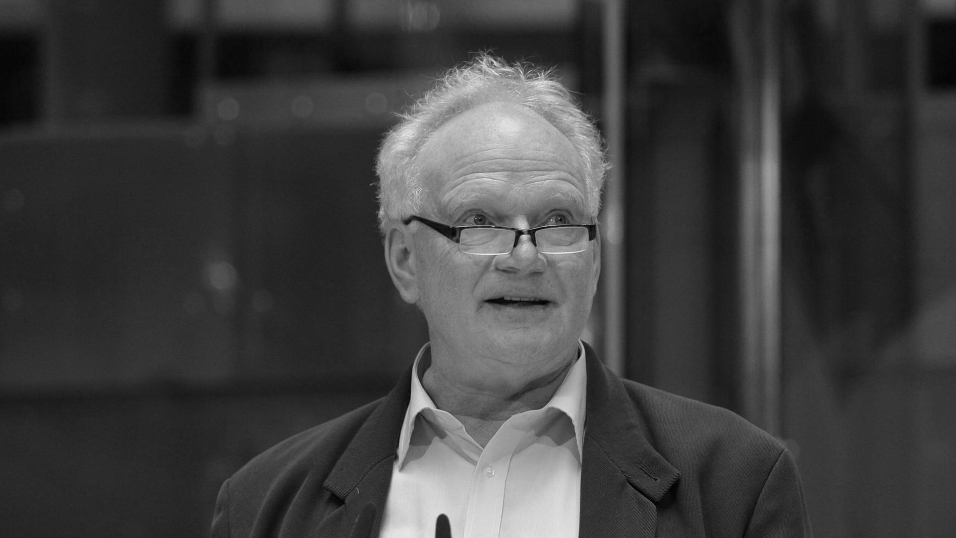Der Soziologe Ulrich Beck auf einer Veranstaltung im Juni 2013.