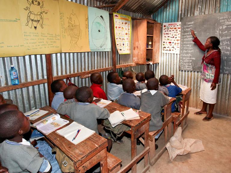 Eine Grundschule in der kenianischen Hauptstadt Nairobi.
