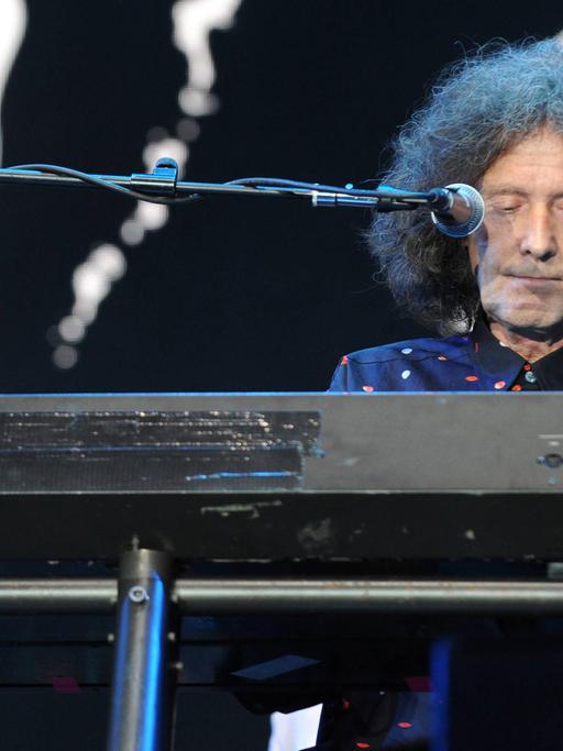 Gilbert O'Sullivan bei einem Konzert im Londoner Hyde Park während der "BBC Proms In The Park" im September 2017