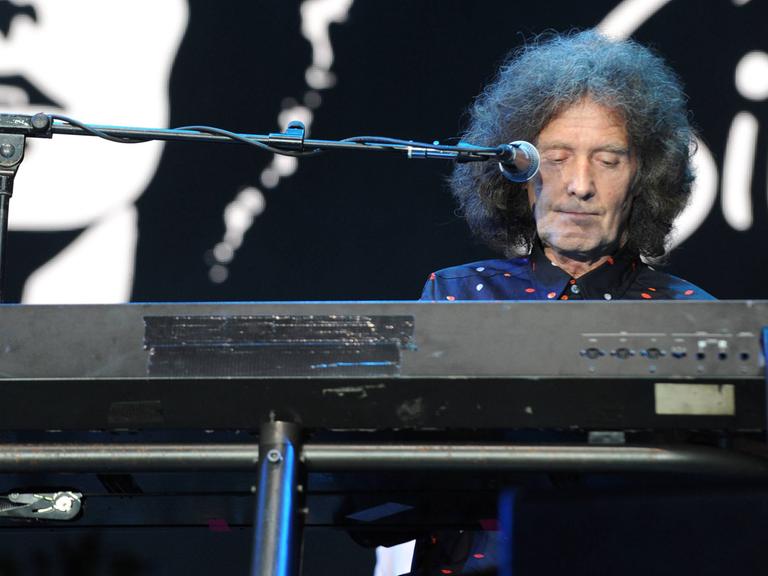 Gilbert O'Sullivan bei einem Konzert im Londoner Hyde Park während der "BBC Proms In The Park" im September 2017