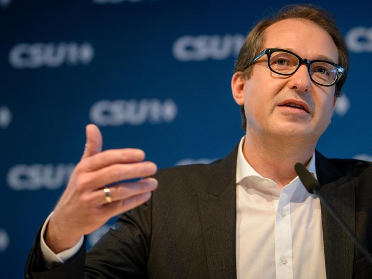 CSU-Landesgruppenchef Alexander Dobrindt