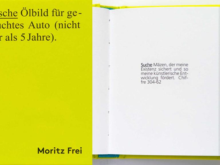 Cover des Buches "Tausche Ölbild für gebrauchtes Auto (nicht älter als 5 Jahre) mit aufgeschlagener Kleinanzeige (Combo Deutschlandradio)
