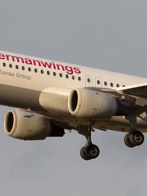 Die Germanwings-Unglücksmaschine auf einem Archivbild