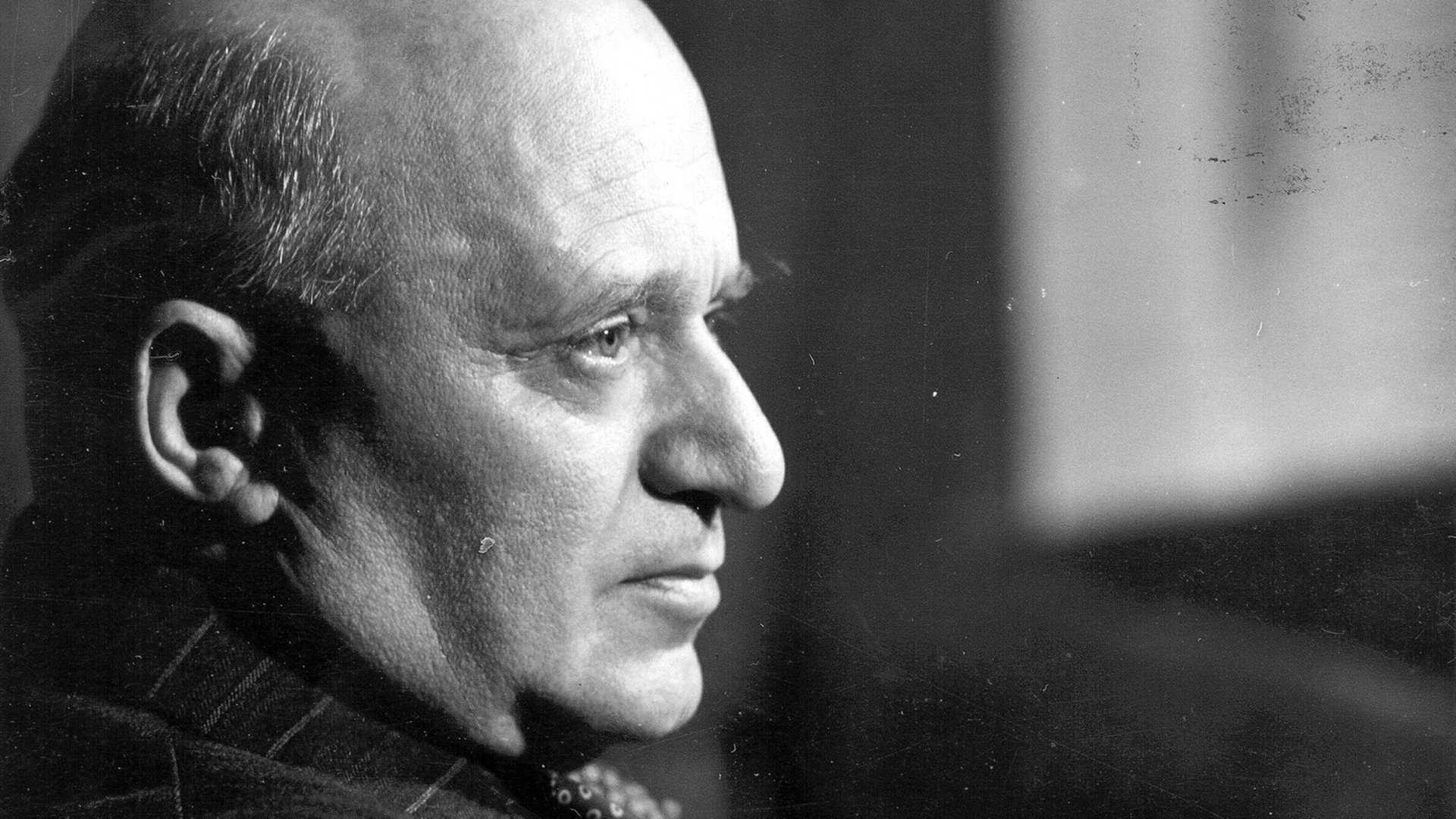 Historisches Foto des Dirigenten Erich Kleiber im Jahr 1953