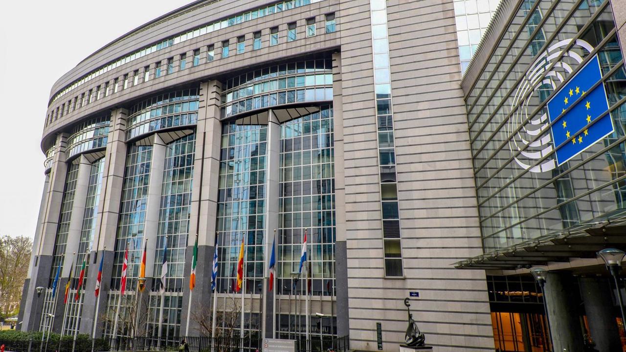 Das Europaparlament in Brüssel