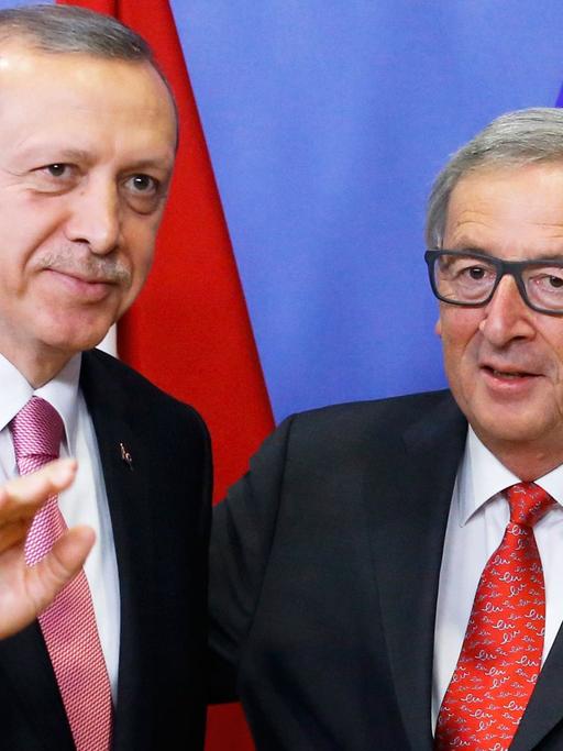 Erdogan und Junker in Brüssel