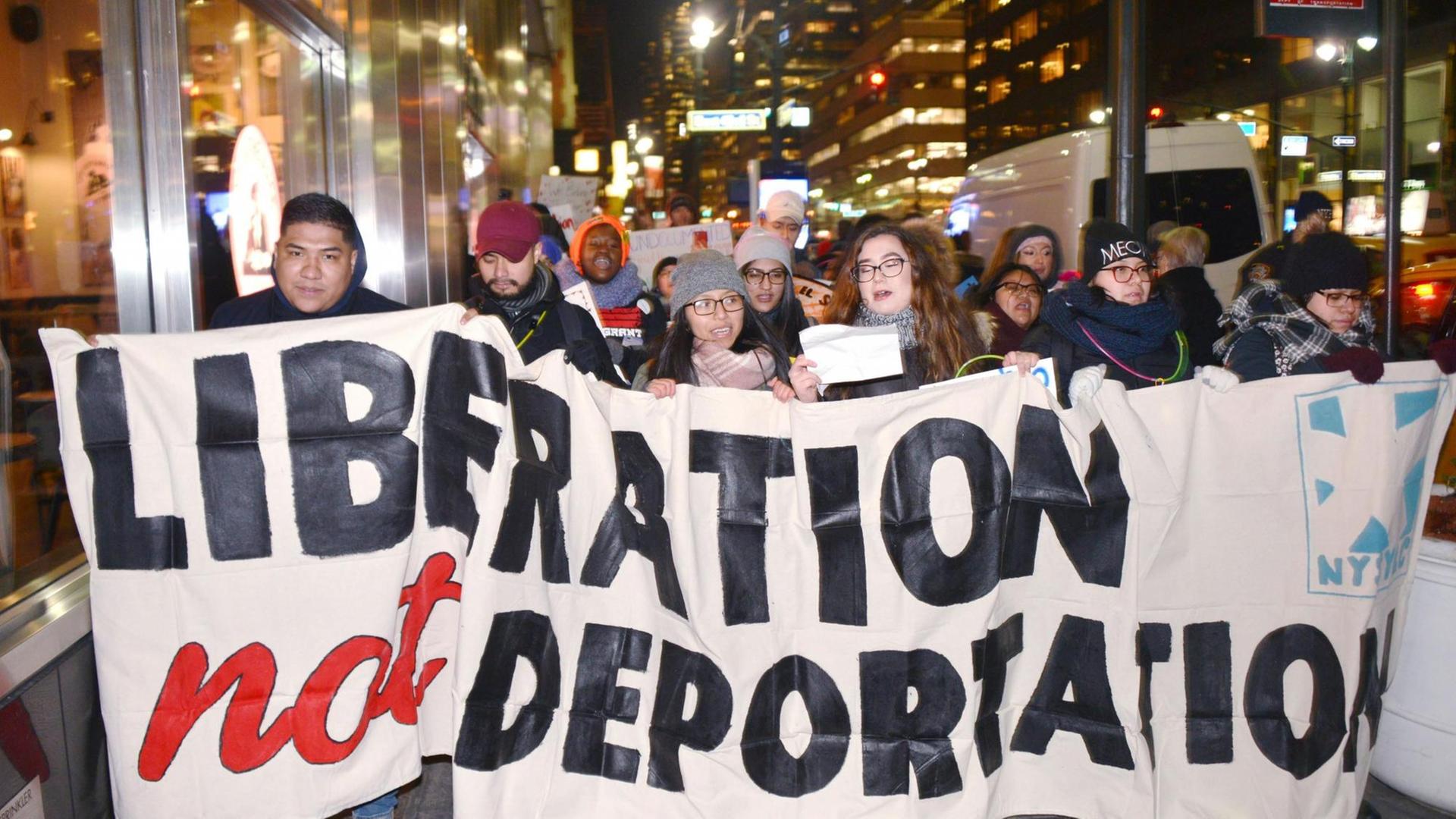 "Dreamers"-Protest in New York