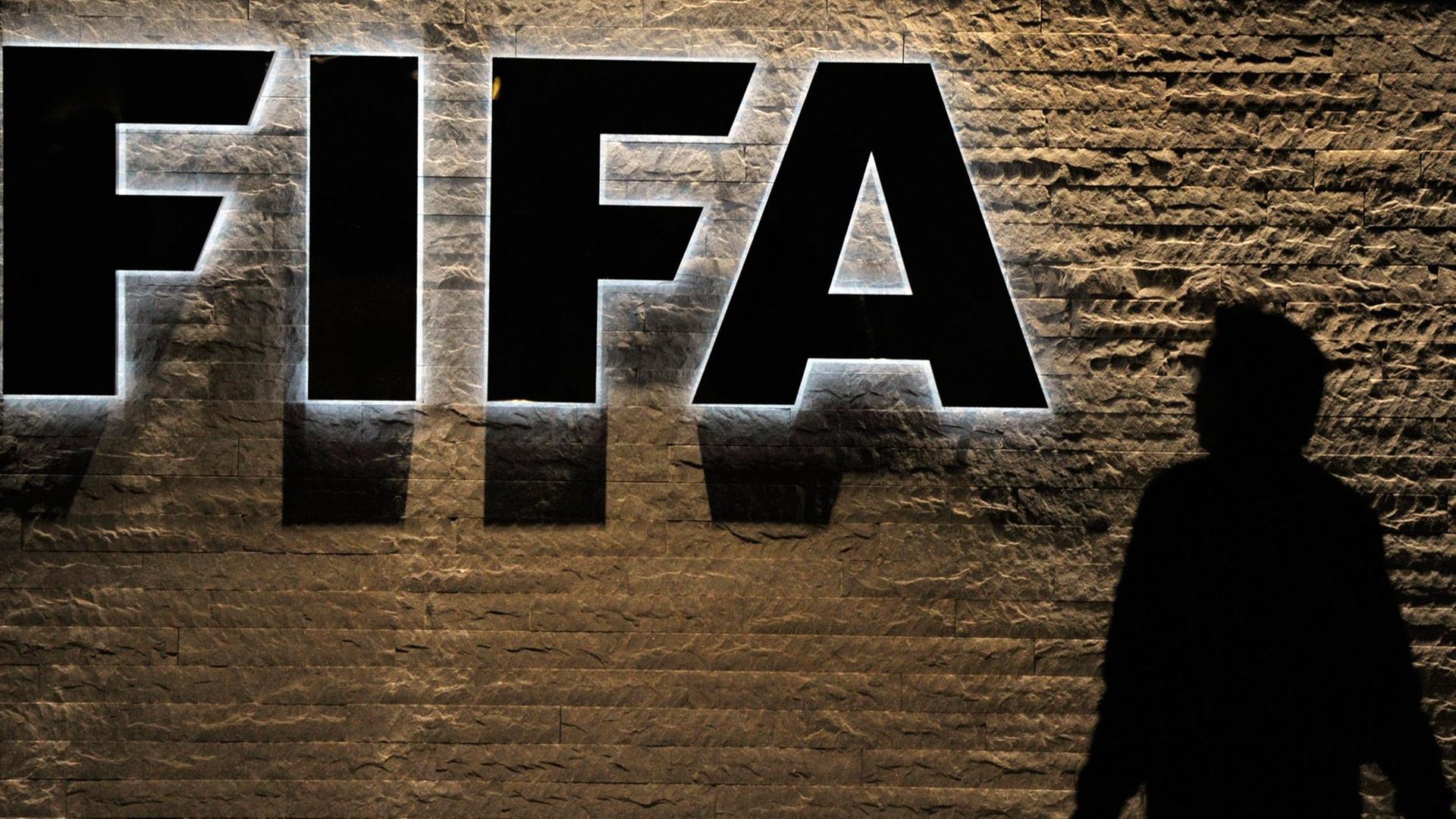 Das Logo von der FIFA.