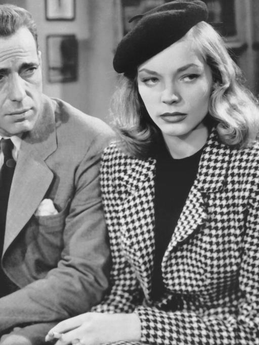 Humphrey Bogart und Lauren Bacall in "Tote schlafen fest" (1946)