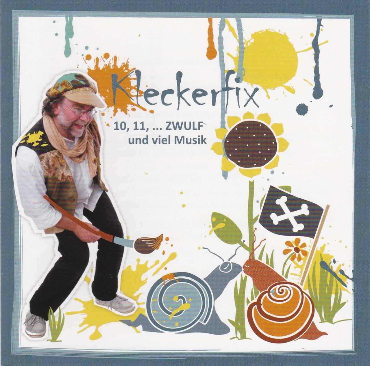 Cover CD "Kleckerfix" von Zwulf.