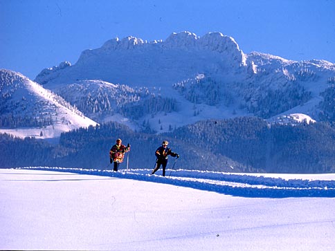 Chiemgau im Winter
