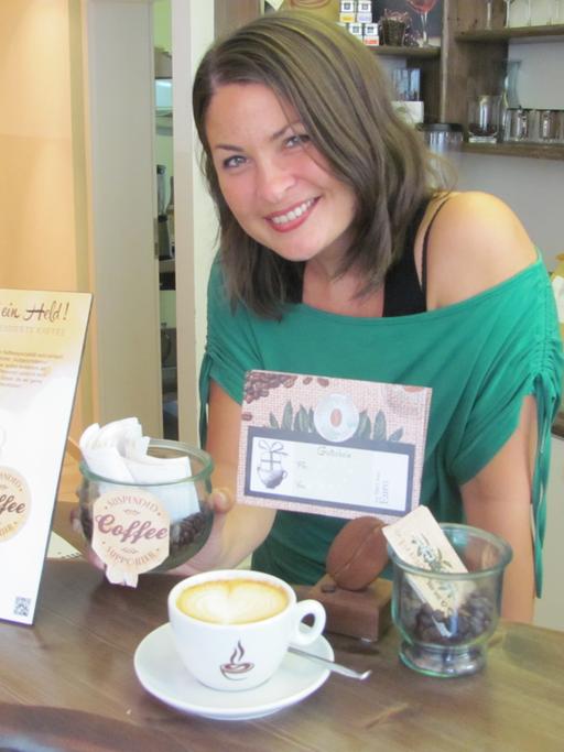 Die Cafébetreiberin Dijana Ilic
