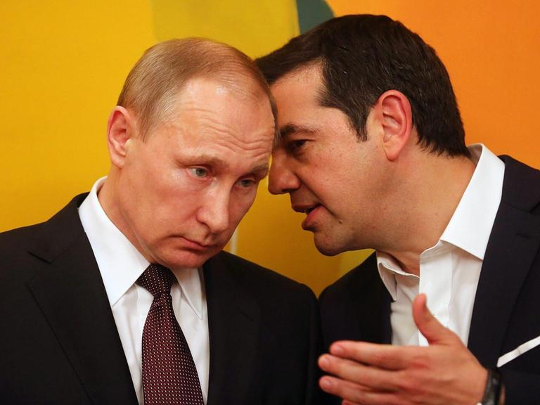 Wladimir Putin und Alexis Tsipras (27.5.2016)