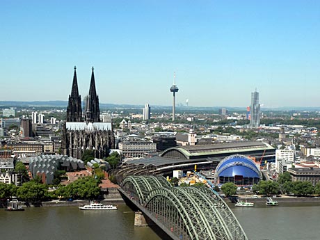 Blick auf die Domstadt Blick auf die Domstadt