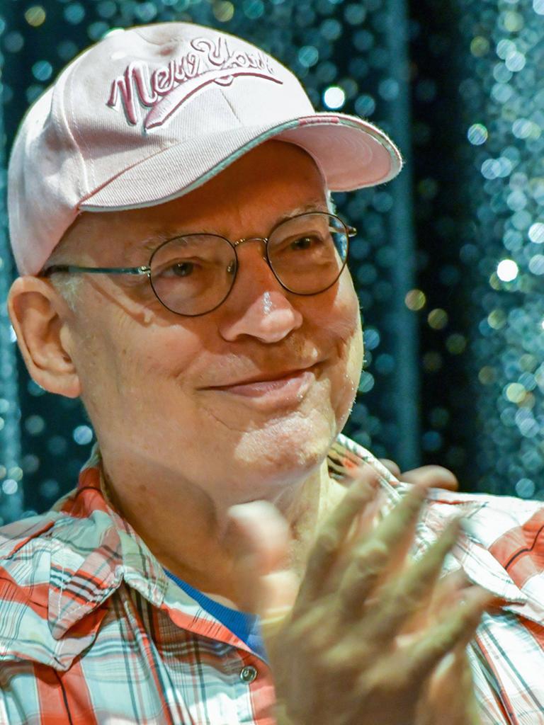 Rosa von Praunheim im Cineplax Kino in Gotha Rosa von Praunheim im Cineplax Kino in Gotha