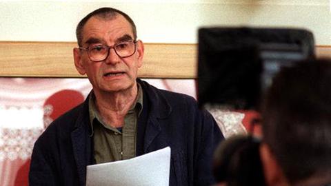 Der umstrittene Wiener Maler Otto Muehl, 1998 Der umstrittene Wiener Maler Otto Muehl, 1998