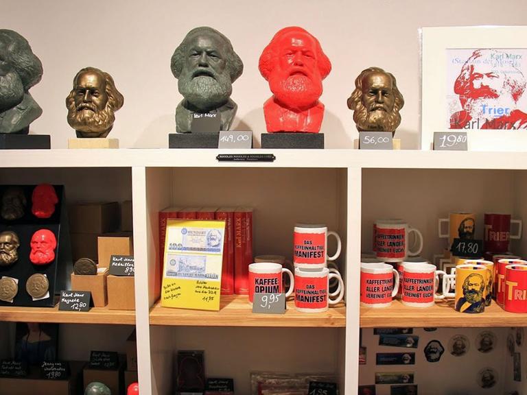Karl Marx als Souvenir in Trier.