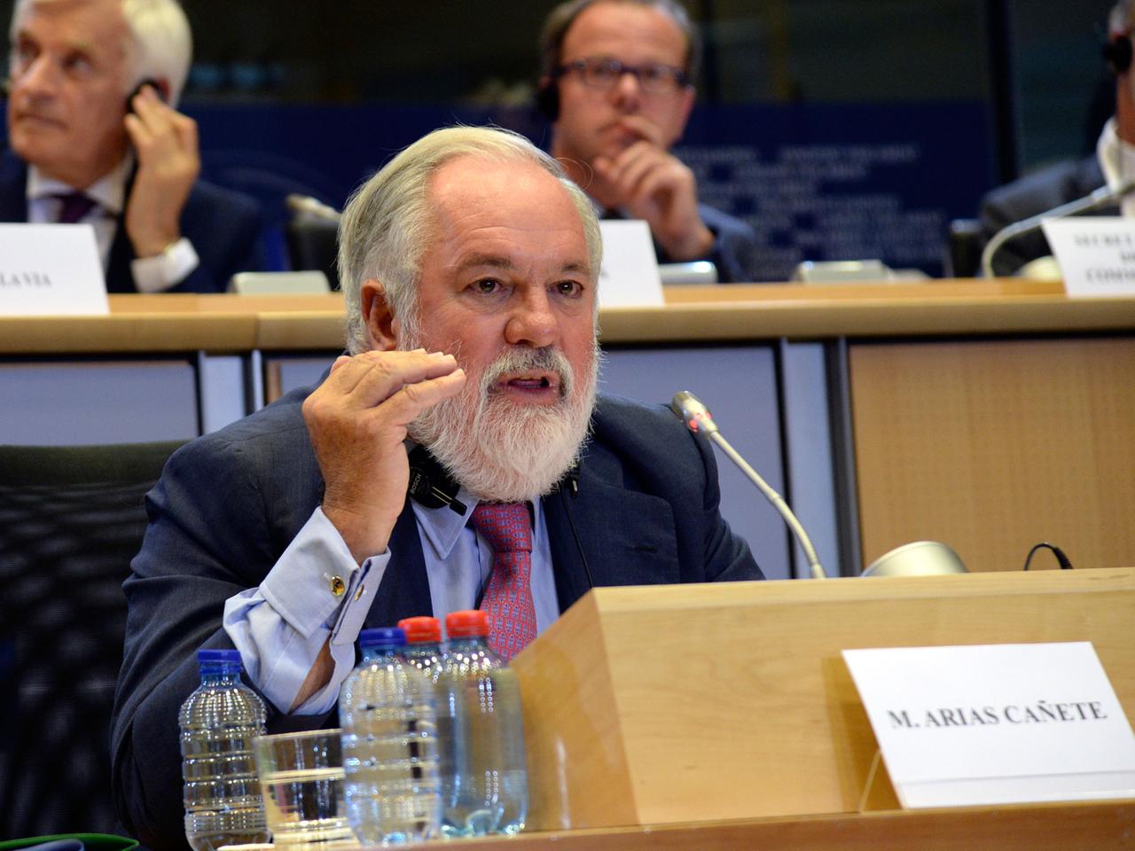 Miguel Arias Cañete, nominiert als EU-Kommissar für Klimaschutz und Energie