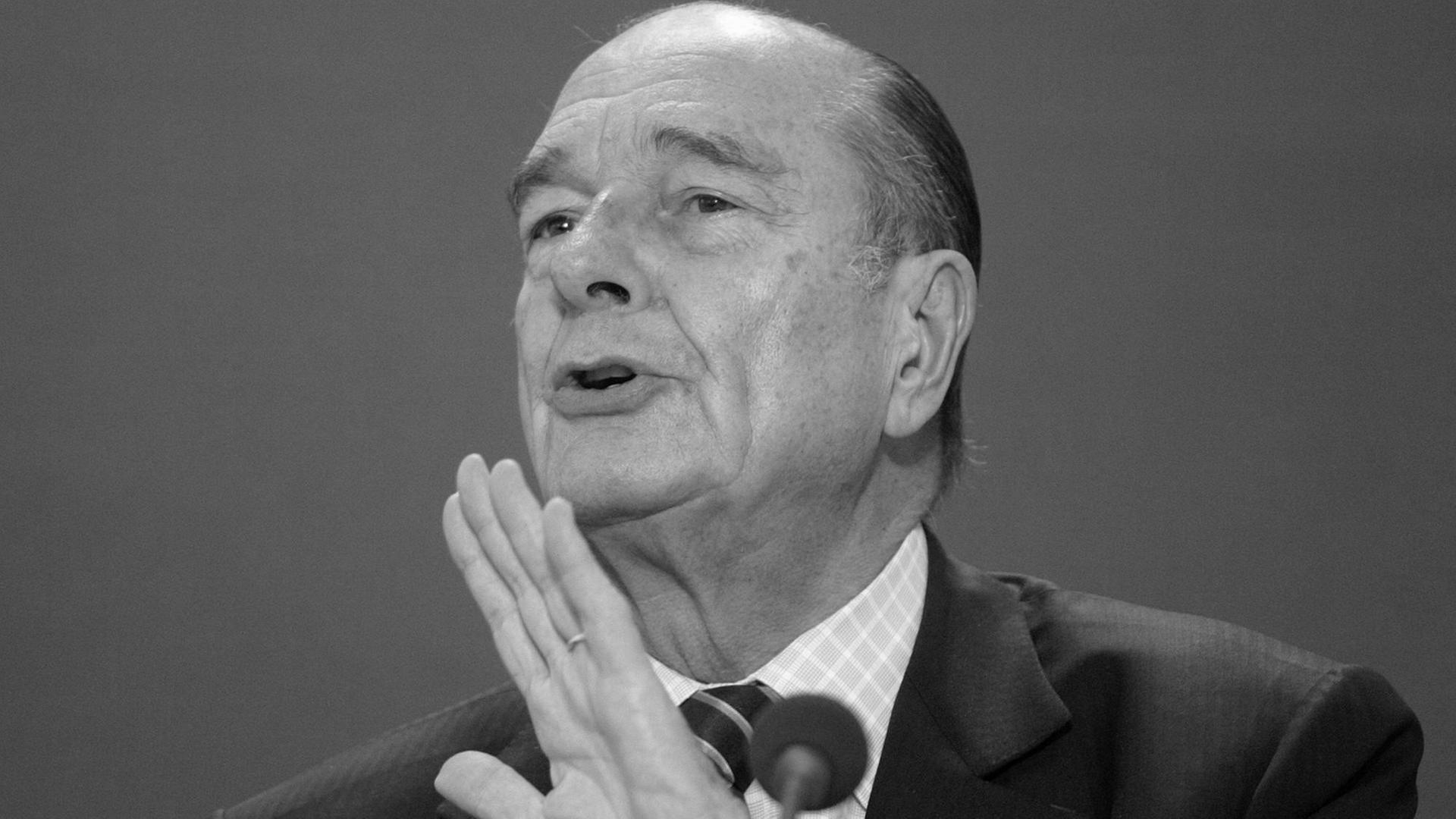 Der ehemalige französische Staatspräsident Jacques Chirac starb im Alter von 86 Jahren