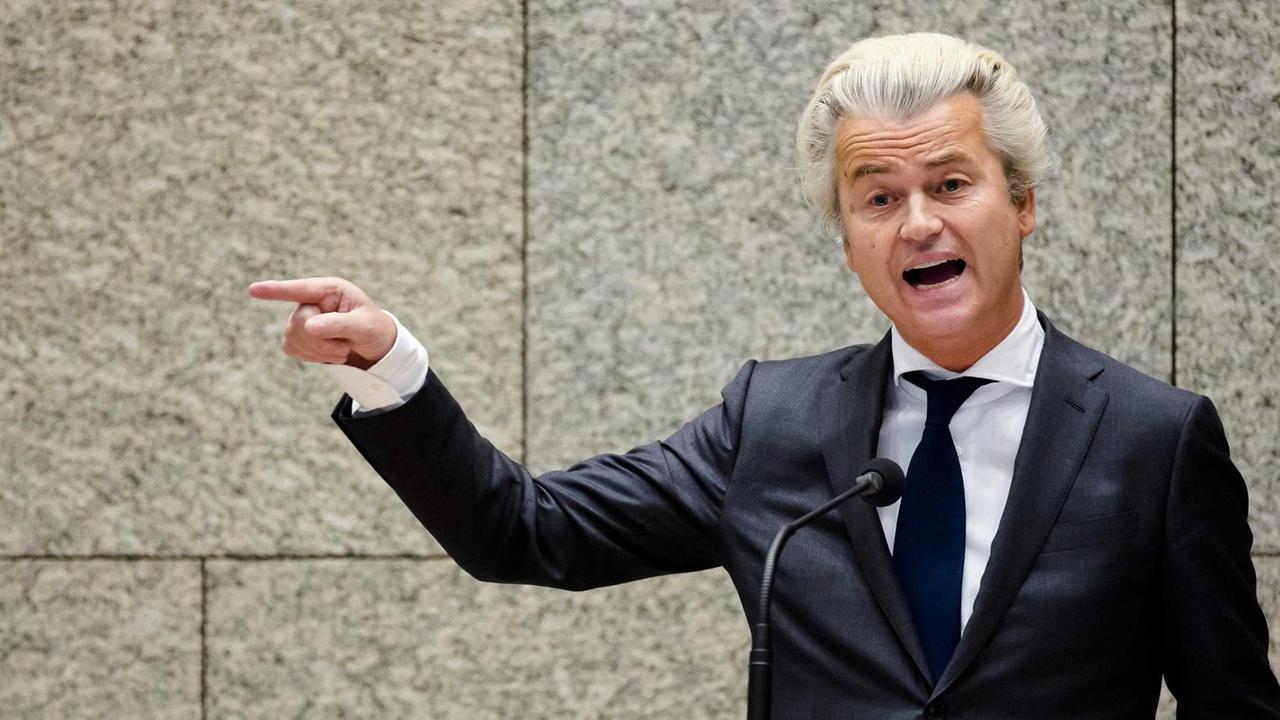 Der PVV-Politiker Geert Wilders EPA/MARTIJN BEEKMAN |