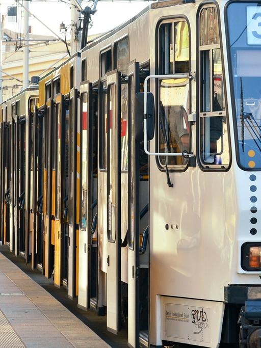 Straßenbahn in Gera: Die Verkehrsbetriebe mussten Insolvenz anmelden.