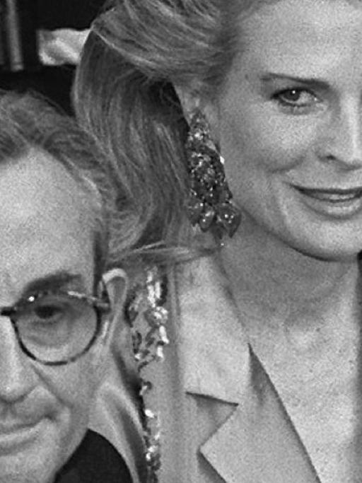 Louis Malle und seine Frau Candice Bergen bei den Filmfestspielen in Cannes.