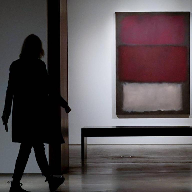 An untitled work by Mark Rothko is on display at the grand opening of Sotheby s newly-expanded & reimagined galleries and Impressionist & Modern Art and Contemporary Art auctions on May 03, 2019 in New York City. PUBLICATIONxINxGERxSUIxAUTxHUNxONLY NYP20190503150 JOHNxANGELILLO