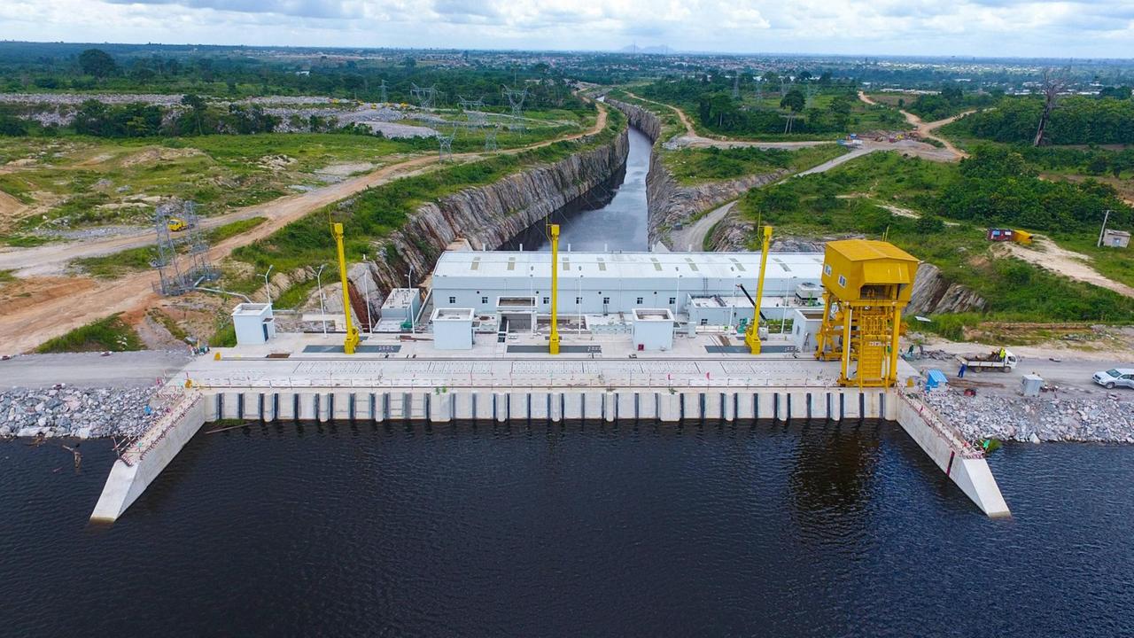 Der Soubre-Damm, bisher größtes Wasserkraftwerk der Elfenbeinküste.