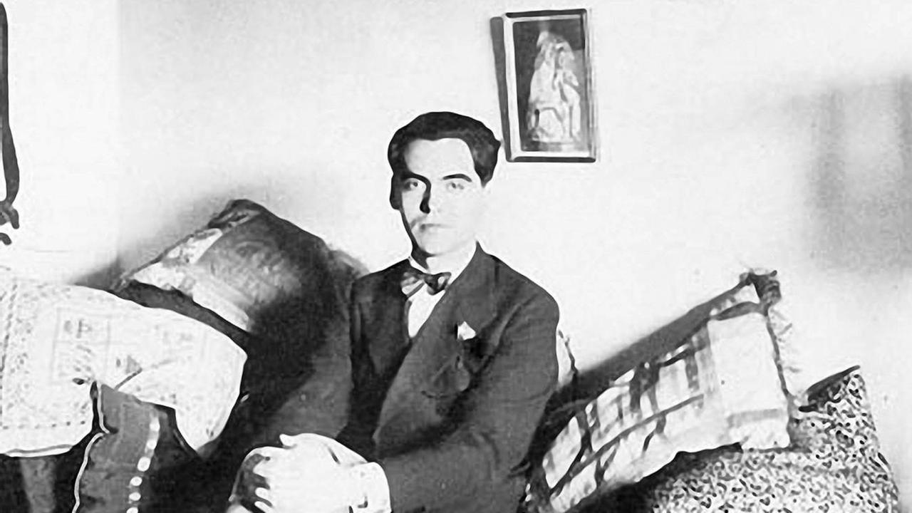 Ein Foto des Schriftstellers Federico Garcia Lorca.